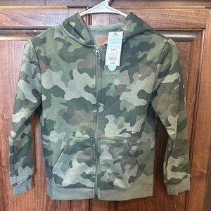 Cat & Jack Green Camo Hoodie